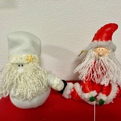 クリスマスサンタ飾り　の画像