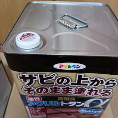 油性塗料(こげ茶)の画像