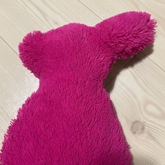 うさぎ ぬいぐるみ ピンクの画像
