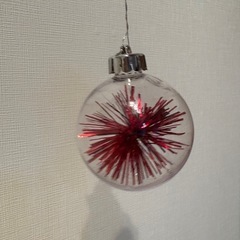 クリスマスツリーオーナメント　IKEAの画像