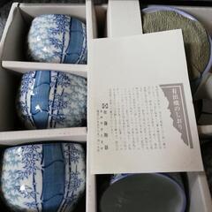 【未使用】特選 有田焼 湯飲み 急須 茶器 陶器 セットの画像