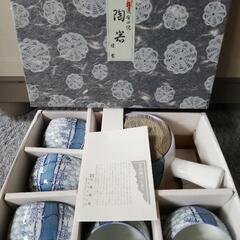 【未使用】特選 有田焼 湯飲み 急須 茶器 陶器 セット
