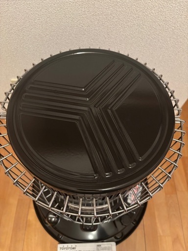 トヨトミ　対流形 石油ストーブ 高火力 遠赤外線 KS-67H(B) ブラック