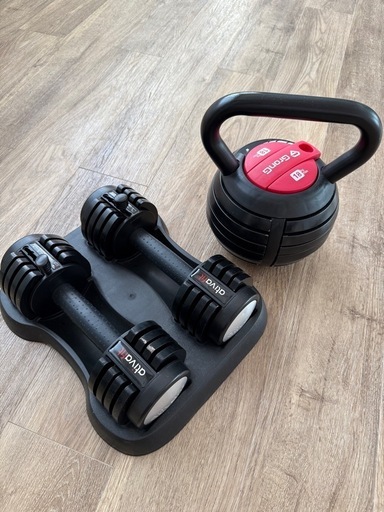 可変式ダンベル＆ケトルベル