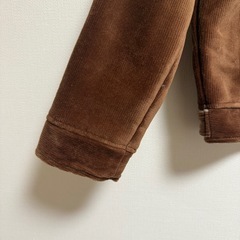 Lugnoncure ブラウン コーデュロイジャケットの画像