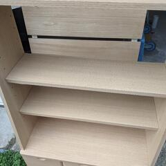 ニトリ　オープンラック　飾り棚の画像