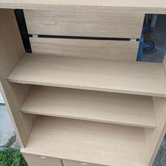 ニトリ　オープンラック　飾り棚の画像