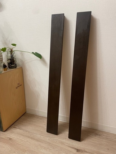 無印良品「壁に付けられる家具・長押」2本