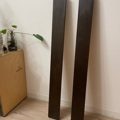 無印良品「壁に付けられる家具・長押」2本