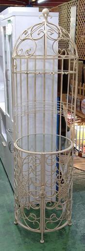 アイアンワインラック　アンティーク調　アンティーク家具　50×30×188
