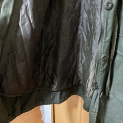 earth music&ecology モッズコート Sサイズ オリーブの画像