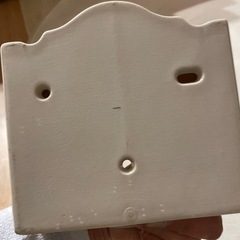 オシャレな陶器なトイレットペーパーホルダー！の画像