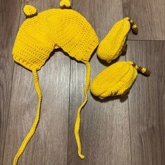 赤ちゃん用帽子&靴下の画像