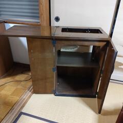 SINGER シンガー ミシン台 昭和40年代 家具 収納家具 キャビネットの画像