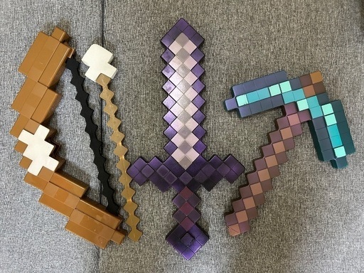 マインクラフト　武器セット　おもちゃ