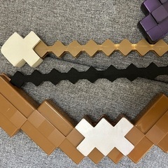 マインクラフト　武器セット　おもちゃの画像