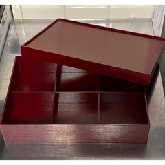 紙製弁当箱 箱膳 蓋付き 1客の画像
