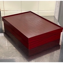 紙製弁当箱 箱膳 蓋付き 1客の画像