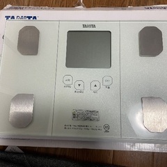1[引き渡し日限定：12/9-15]タニタ 体重計 BC-314-WH