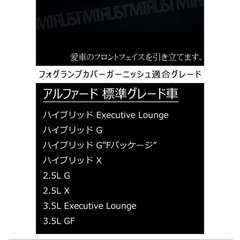 アルファード！フォグランプカバーの画像