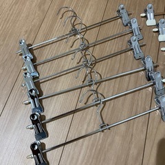 《取引中》スカート、ズボン用ハンガー11点の画像