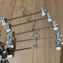 《取引中》スカート、ズボン用ハンガー11点の画像