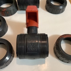 ボールバルブ　中古　Eslon VALVE ４個セットの画像