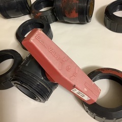 ボールバルブ　中古　Eslon VALVE ４個セットの画像