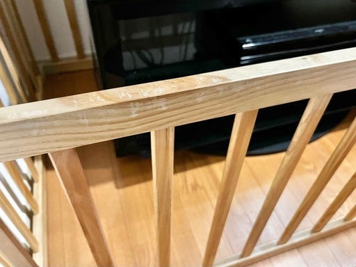 木製ベビーサークル/ベビーゲート ナチュラル8枚セット　174cm×174cm