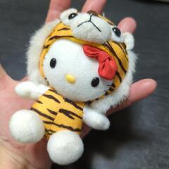 サンリオ　ハローキティ　トラ着ぐるみ　キーホルダー　発送不可の画像