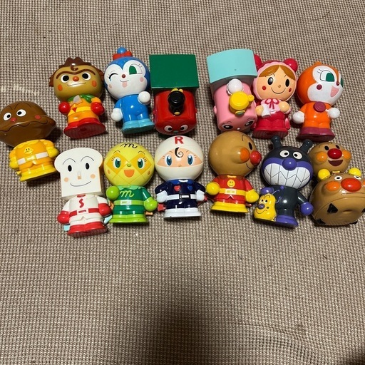 アンパンマン　ソフビ　12体セット