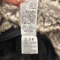 ノースフェイス　耳当て付キャップの画像
