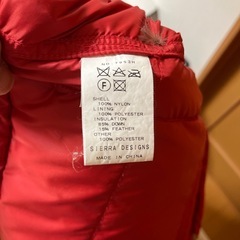 シエラデザイン　ダウンジャケットの画像