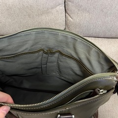 インディード　ビジネスバッグ　カーキ　2wayの画像