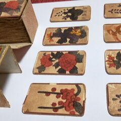 【どーんとお値下げ 500→300円に】昭和レトロ 任天堂 天狗 花札 日本一 丸福 かるた の画像