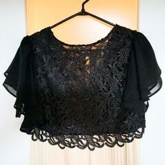 値下げ【2000円→1000円】パーティドレス＆ボレロの画像