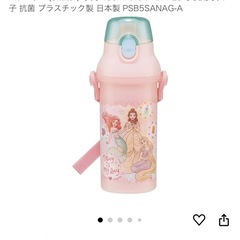 スケーター(Skater) 水筒 480ml プリンセス 23 子供用 女の子 抗菌 プラスチック製 日本製 PSB5SANAG-A
の画像