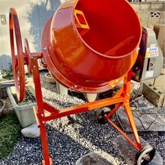 【貸します！】コンクリートミキサー　まぜ太郎貸します