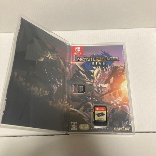 NINTENDO Switch,モンハンライズカセット