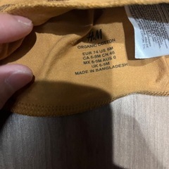 h&m帽子とスタイセットの画像