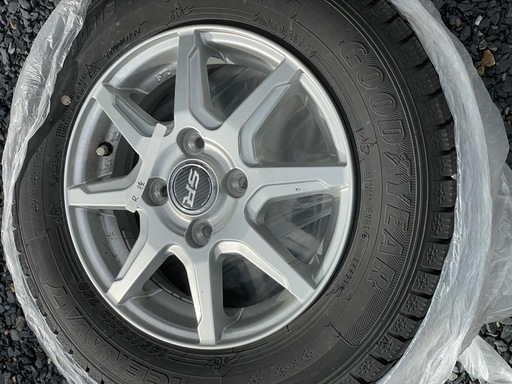 スペーシア用スタッドレスタイヤ（ホイール付き）4本セット　145/80R13　