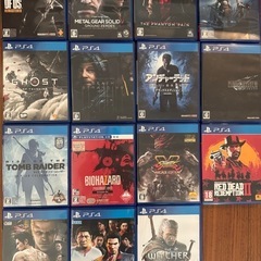 PS4 ソフト(販売済み)　
