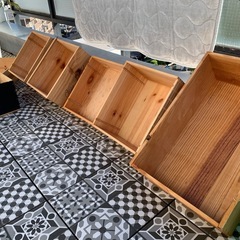 ワインの木箱　空き箱