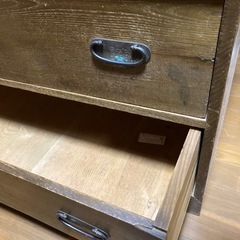 アンティーク整理タンス）の画像