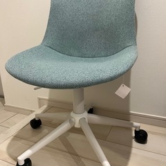 オフィスチェア（ターコイズブルー）