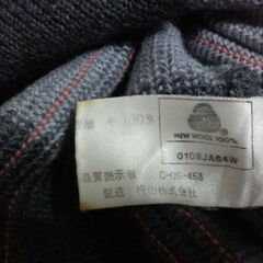 ◆【紳士用・セーター(少々難有り)】　《ONWARD 樫山》　　●素材/ＷＯＯＬ １００%,　　●サイズ/Ｍ。の画像