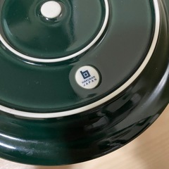 グリーン お皿の画像