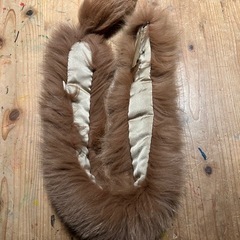 リアルファー　マフラー　毛皮襟巻きの画像