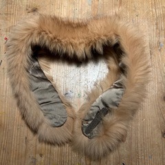 毛皮襟巻き　リアルファー　マフラーの画像