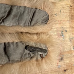 毛皮襟巻き　リアルファー　マフラーの画像